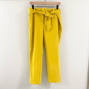 LOFT Marisa Fit Tie Detail Pants Size 10